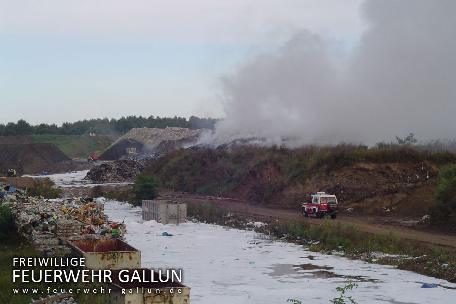 2005 - Deponiebrand in Bernau